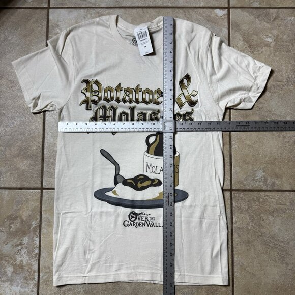 Over The Garden Wall Potatoes & Molasses T-Shirt SMALL New With Tag - Picture 3 of 6